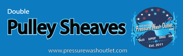 DOUBLE GROOVE PULLEY SHEAVES